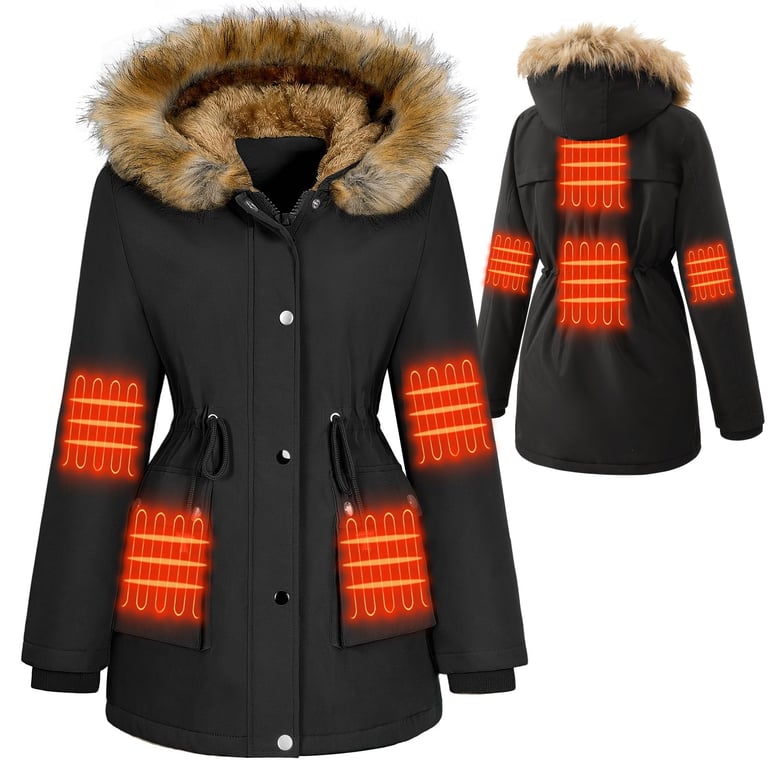 HEEKPEK Women's Heated Parka