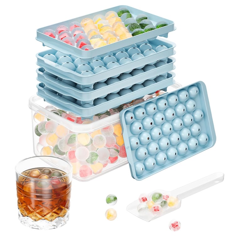 Optish Round Ice Cube Trays