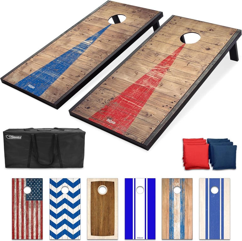 GoSports Portable Cornhole Set