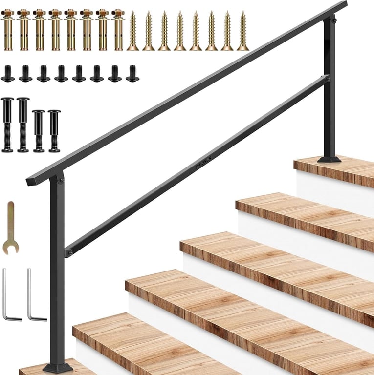 VIVOSUN 6‑Step Stair Handrail