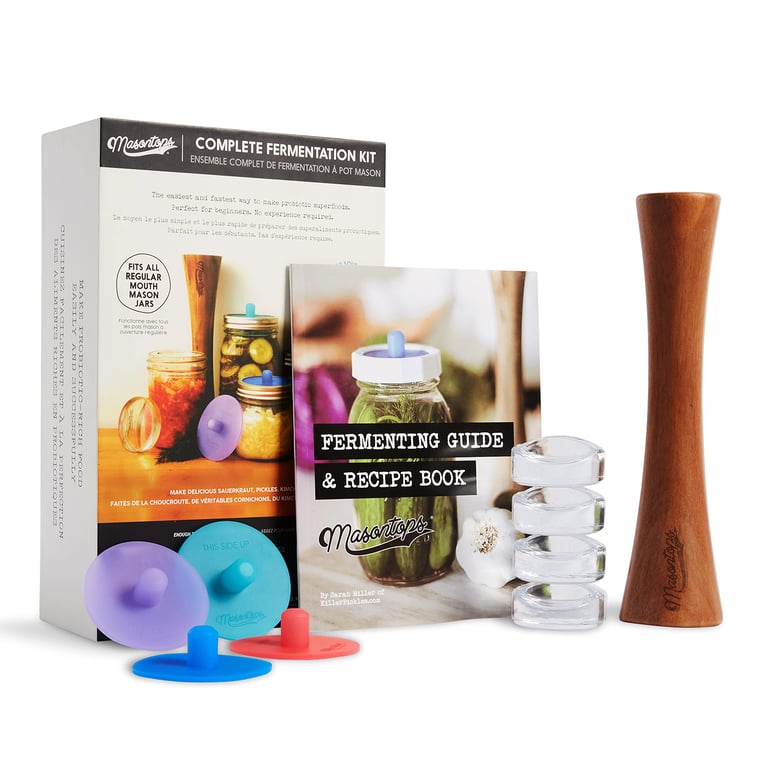 Masontops Mason Jar Fermenting Kit
