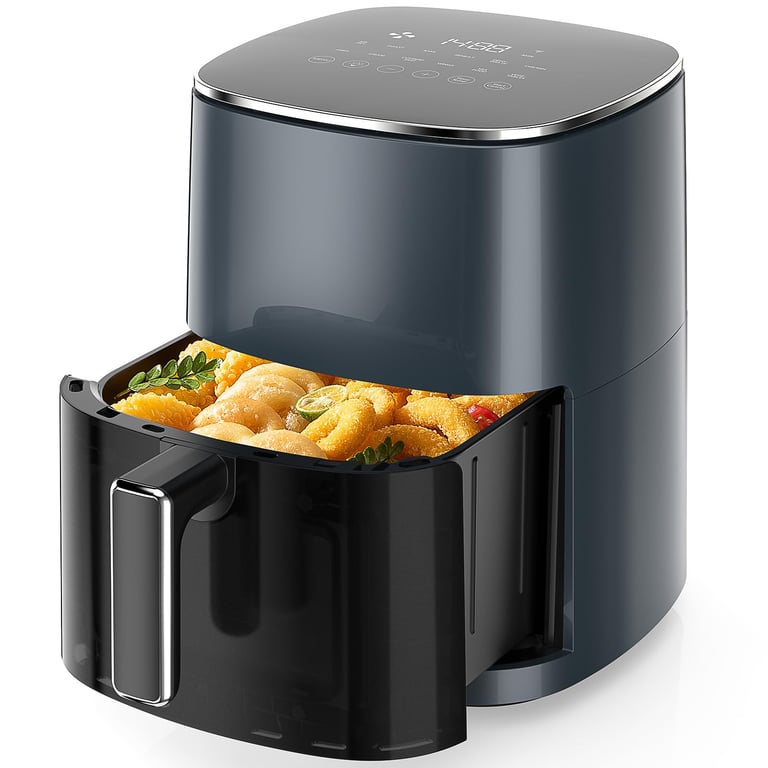 6QT Square Air Fryer with Viewing Window