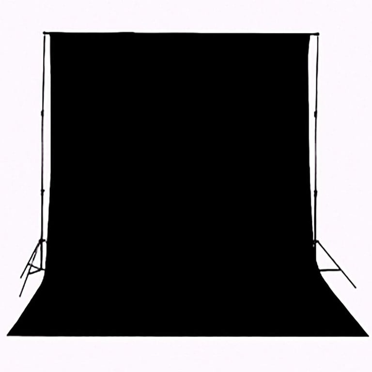 HMTFOTO Black Backdrop