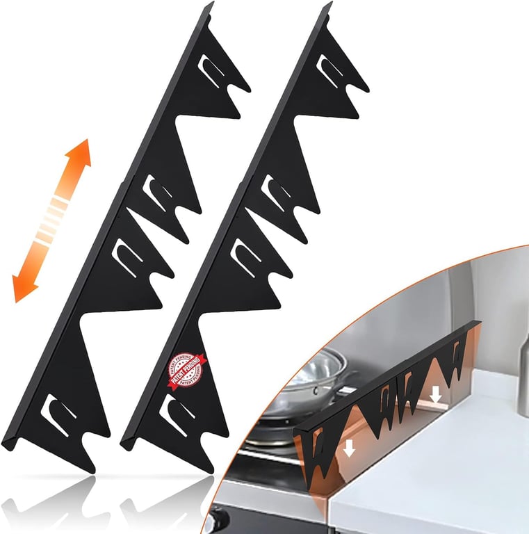 Stainless Steel Stove Gap Covers