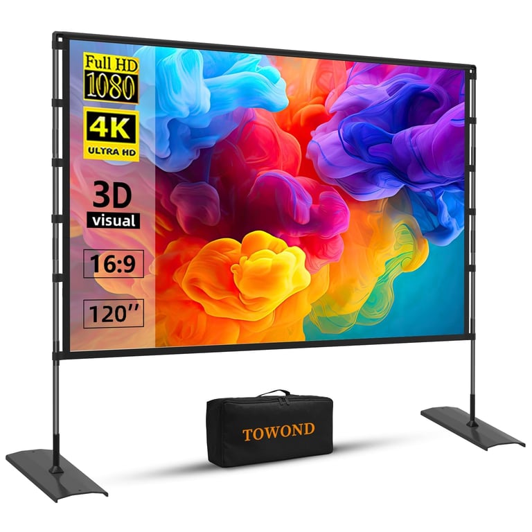 TOWOND 120‑Inch Screen