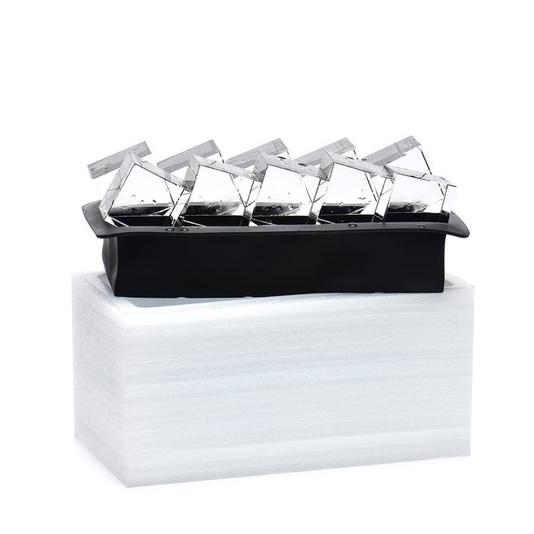 OKLGO Clear Ice Cube Maker Tray