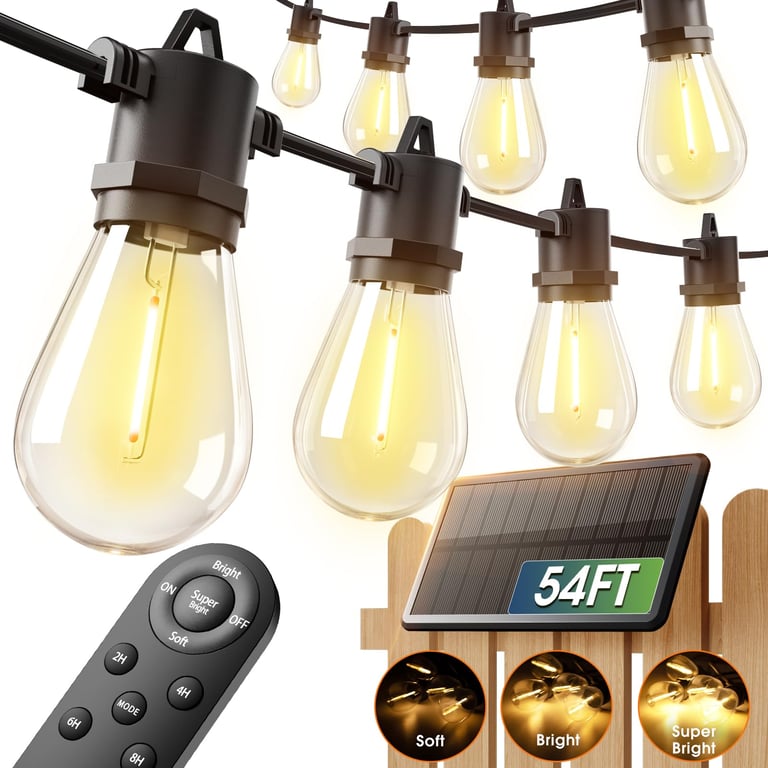 addlon Solar String Lights