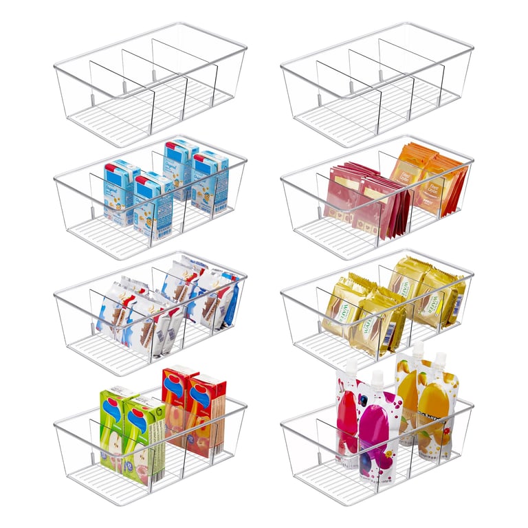 Vtopmart Clear Food Storage Bins