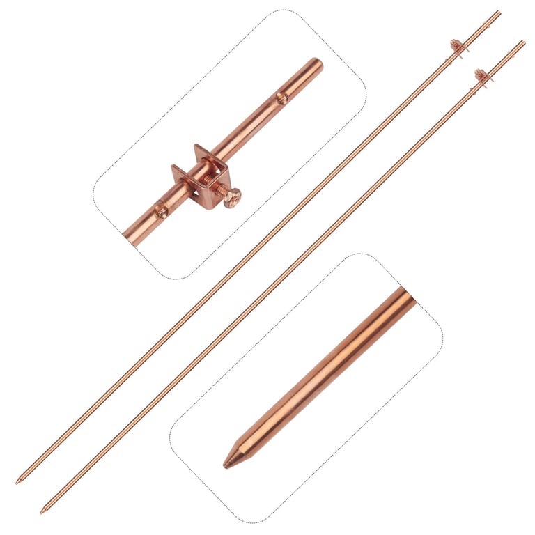 Bulls 4' Ground Rod (2‑Pack)