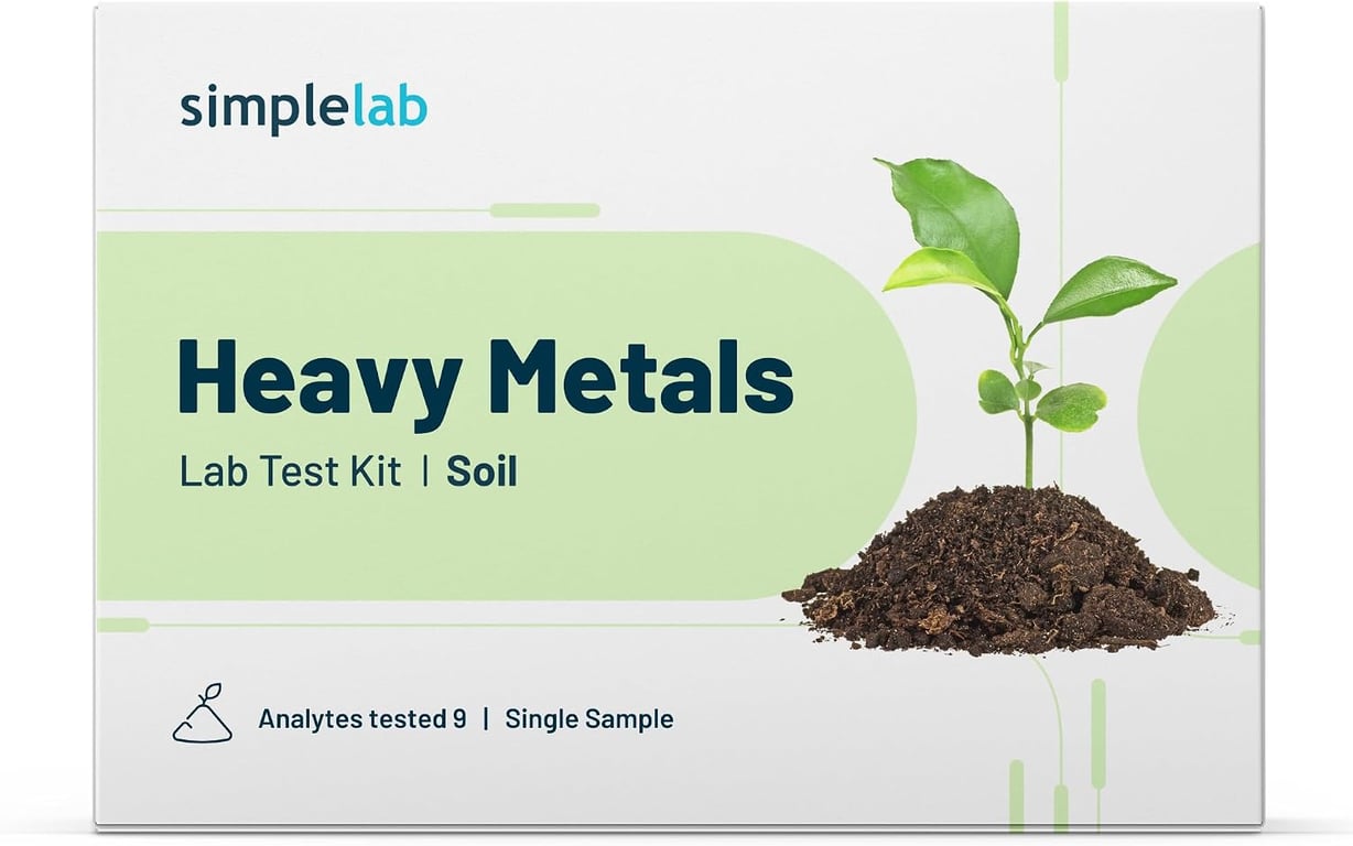 SimpleLab Heavy Metals Soil Test