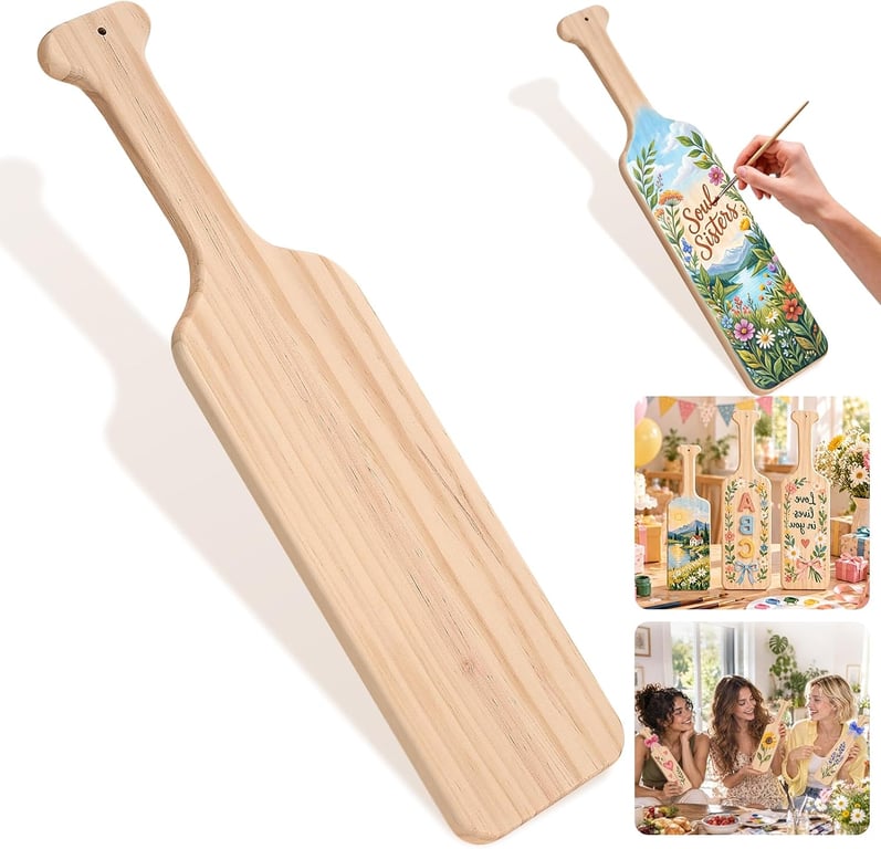 Falikoco Unfinished Wooden Paddle