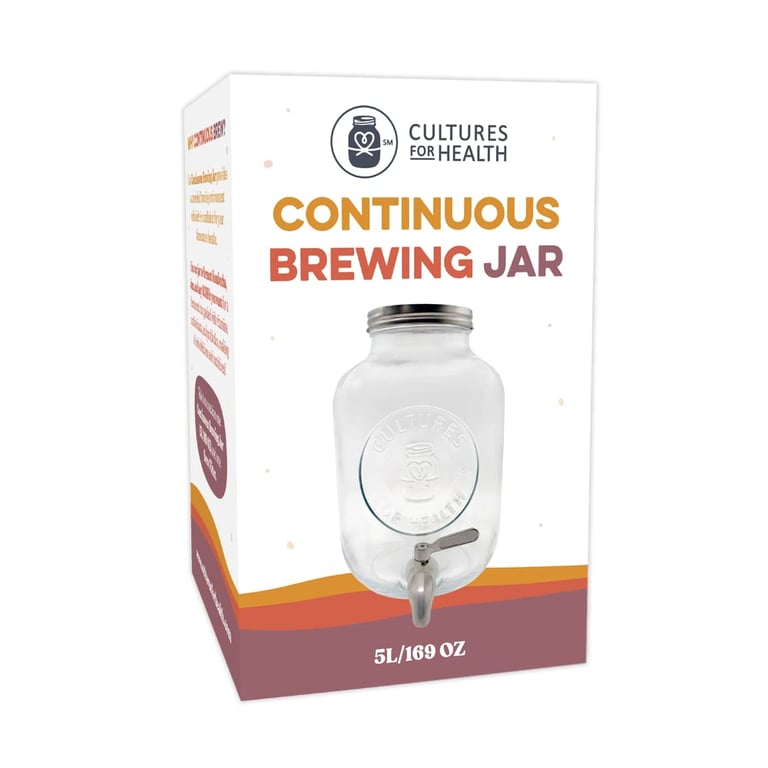Continuous Kombucha Jar