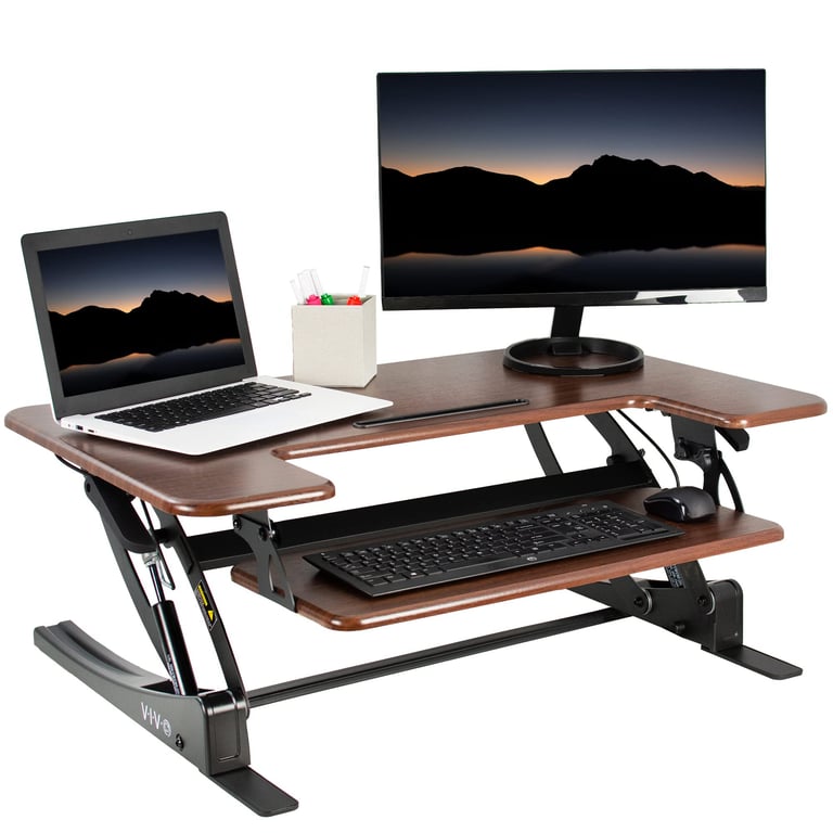 VIVO 36-Inch Adjustable Desk Converter