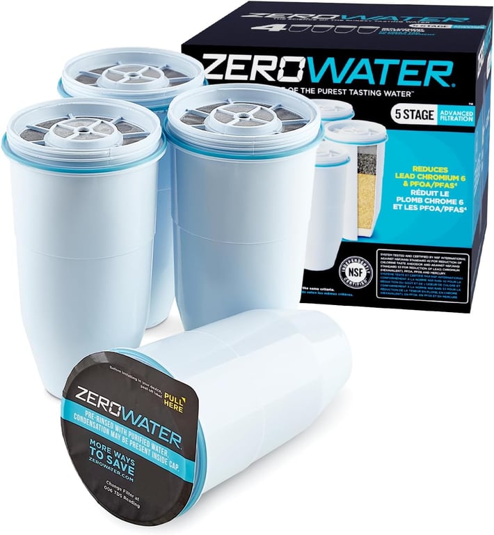 ZeroWater Replacement Filters 4-Pack