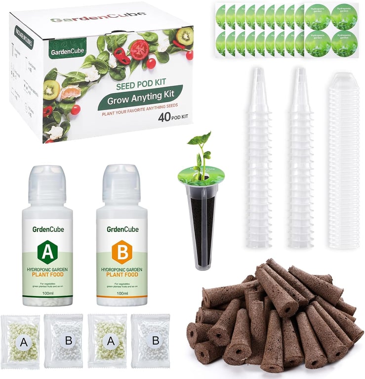 GARDENCUBE Hydroponic Pods Kit