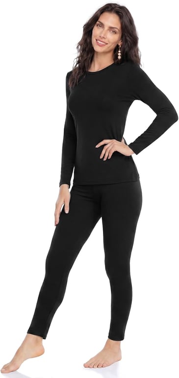 WEERTI Women's Fleece-Lined Thermal Set