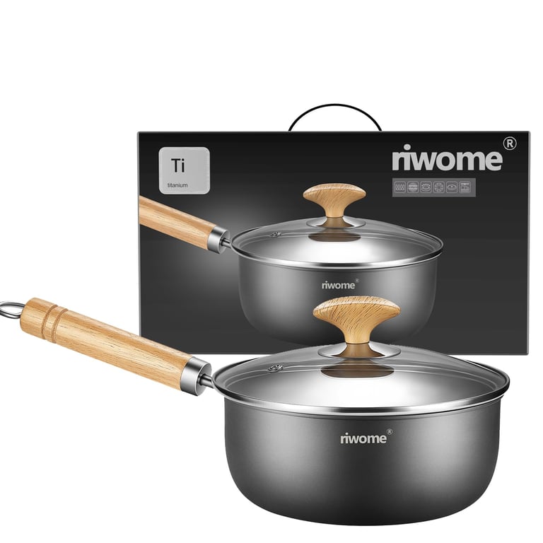 Riwome Titanium Sauce Pot