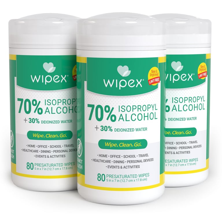 Wipex 70% Alcohol Wipes