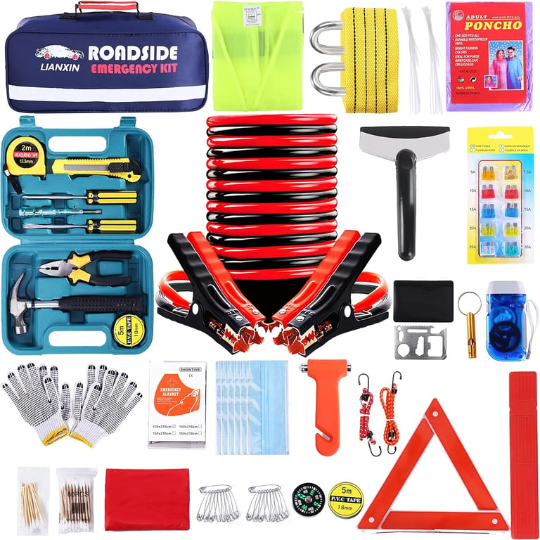 Lianxin 142‑Piece Roadside Kit