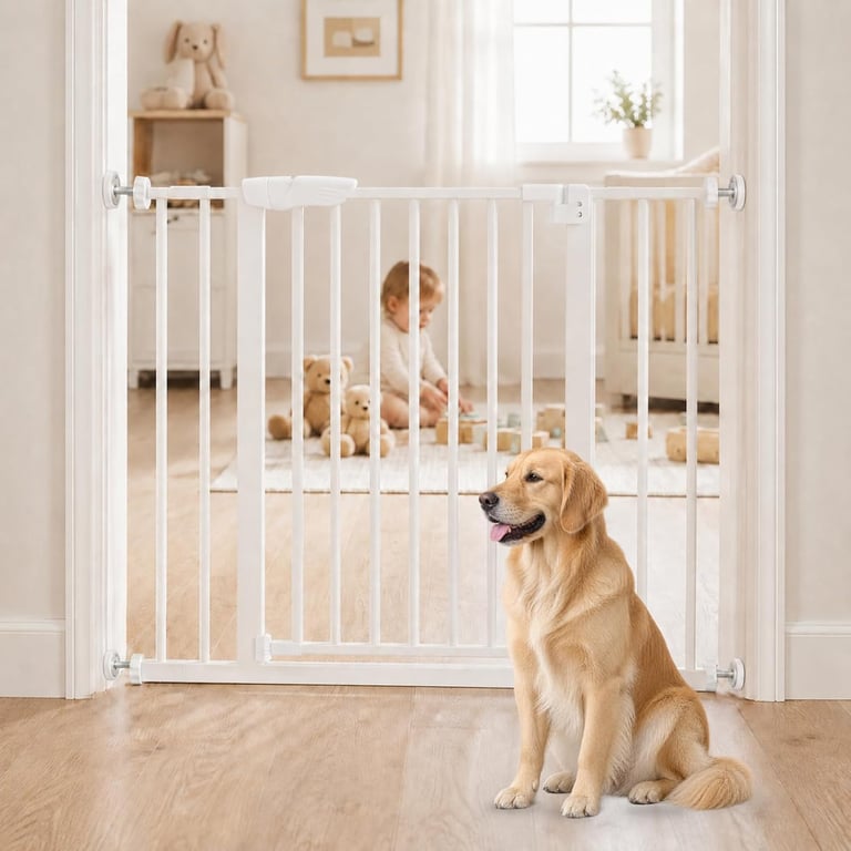 DUMOS Auto Close Baby Gate