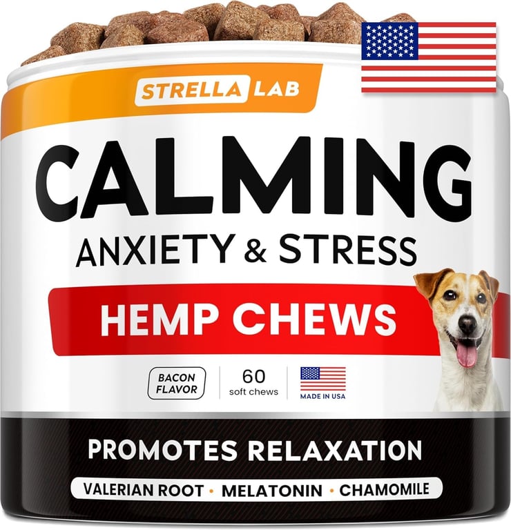 STRELLALAB Dog Calming Chews