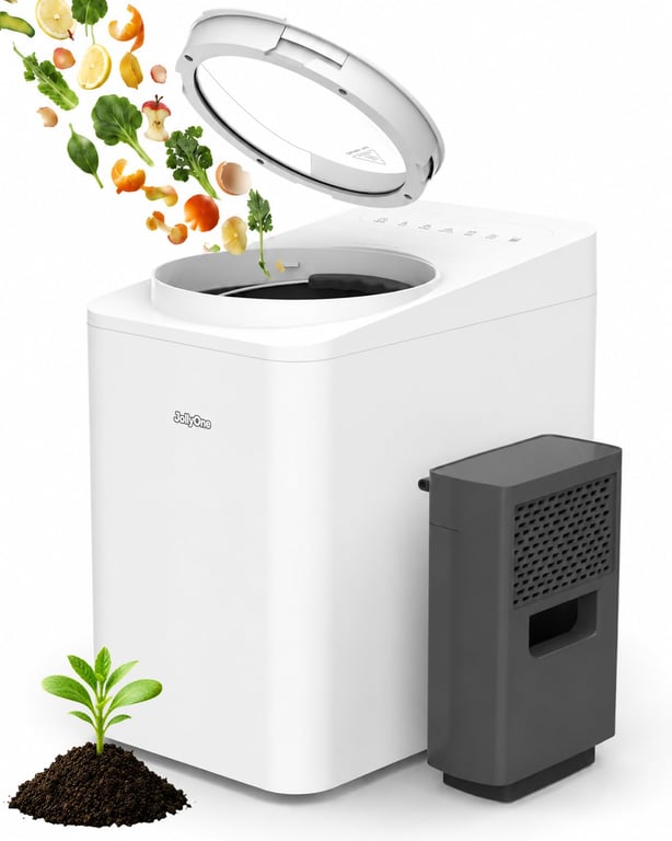 JollyOne 4.5L Electric Countertop Composter