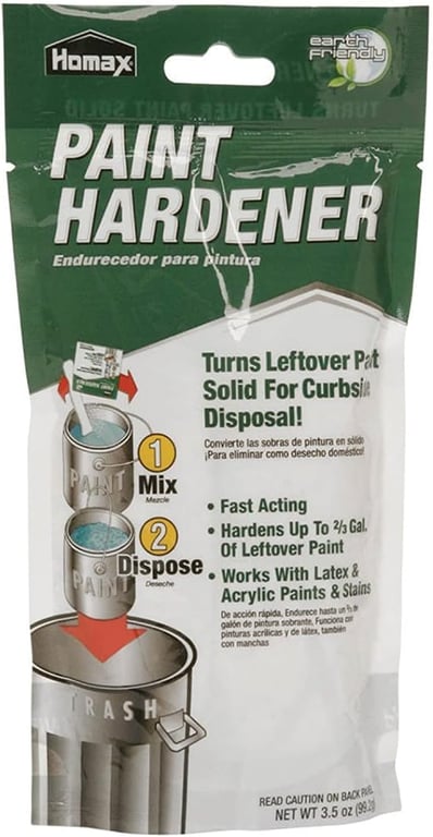 3.5 oz Homax 3535 Waste Away Paint Hardener