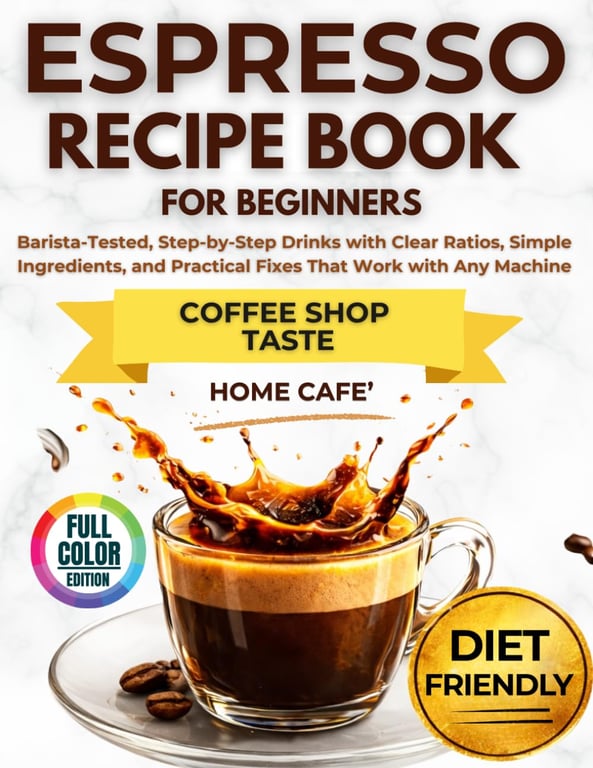 Espresso Recipe Book for Beginners