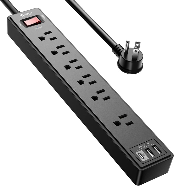 Yintar 6-Outlet Surge Protector