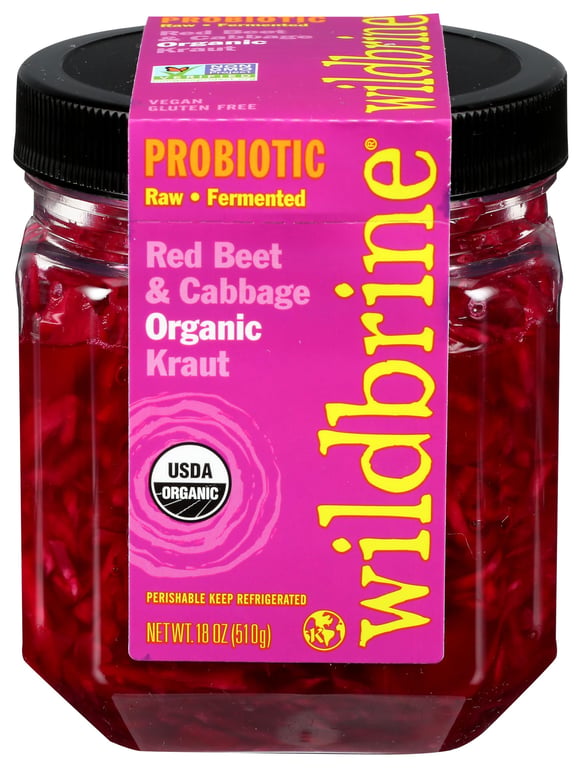 Wildbrine Organic Red Beet & Cabbage Sauerkraut