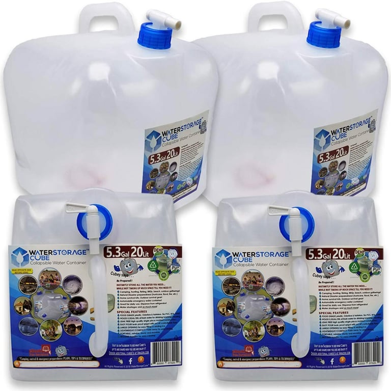WaterStorageCube Collapsible Water Container