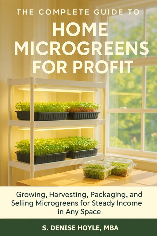 The Complete Guide to Home Microgreens for Profit