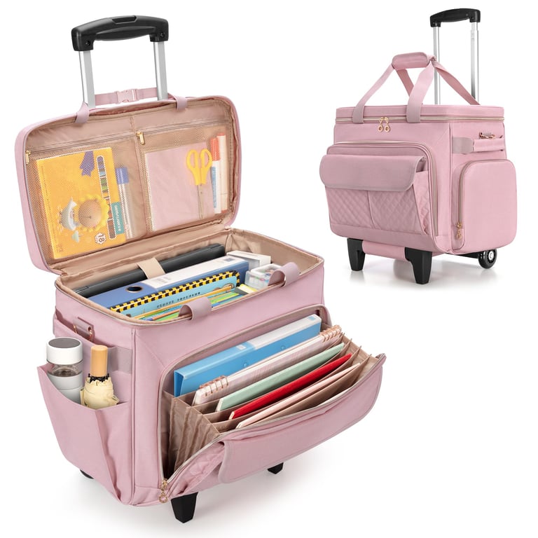 LUXJA Rolling Teacher Bag