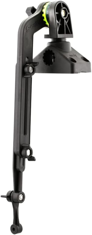 Scotty #140 Kayak/SUP Transducer Mounting Arm, Slip Disks Included, Fits All Scotty Post Mounts,Black