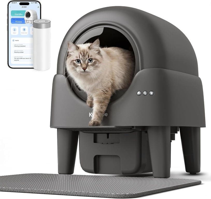 Kveode Smart Self-Cleaning Litter Box