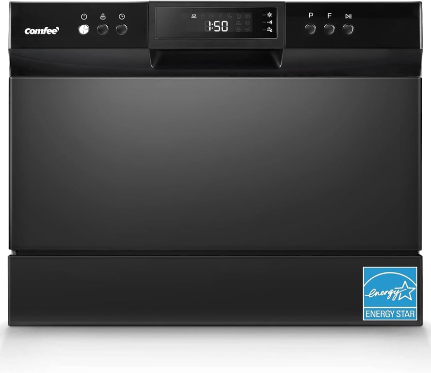 COMFEE Countertop Dishwasher (Black)