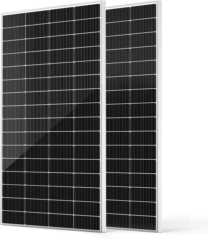 HQST 400W Solar Panel, 2 * 200W, N-Type, 16BB, up to 25.4% Efficiency, IP65