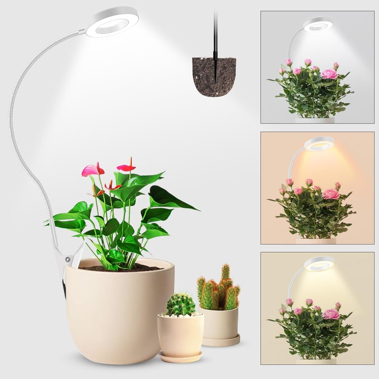 Wolezek 2-in-1 Indoor Grow Light