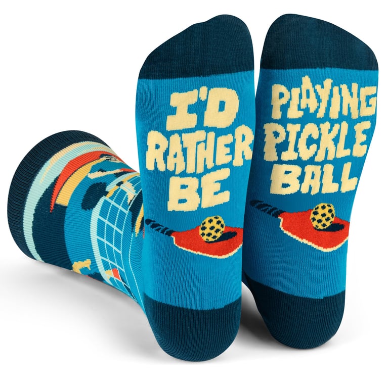 Lavley Funny Pickleball Socks