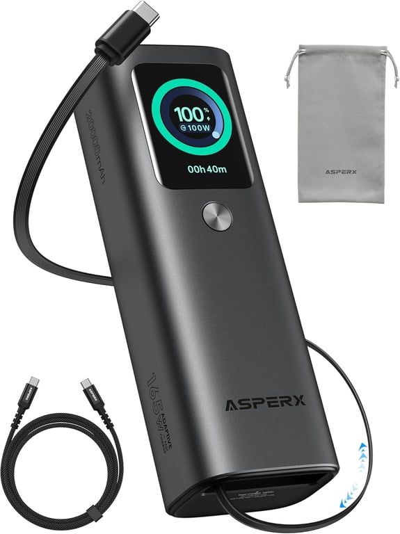 AsperX 20000mAh Power Bank