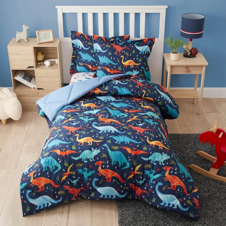 PPOLCA Twin Dinosaur Comforter Set