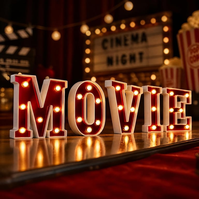Aurelema LED Movie Sign