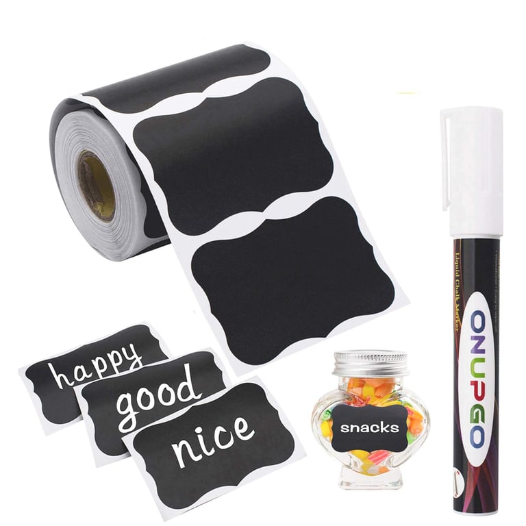 Onupgo Reusable Chalkboard Labels