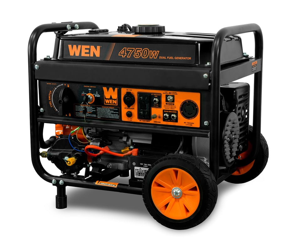 WEN 4750W Dual Fuel Generator