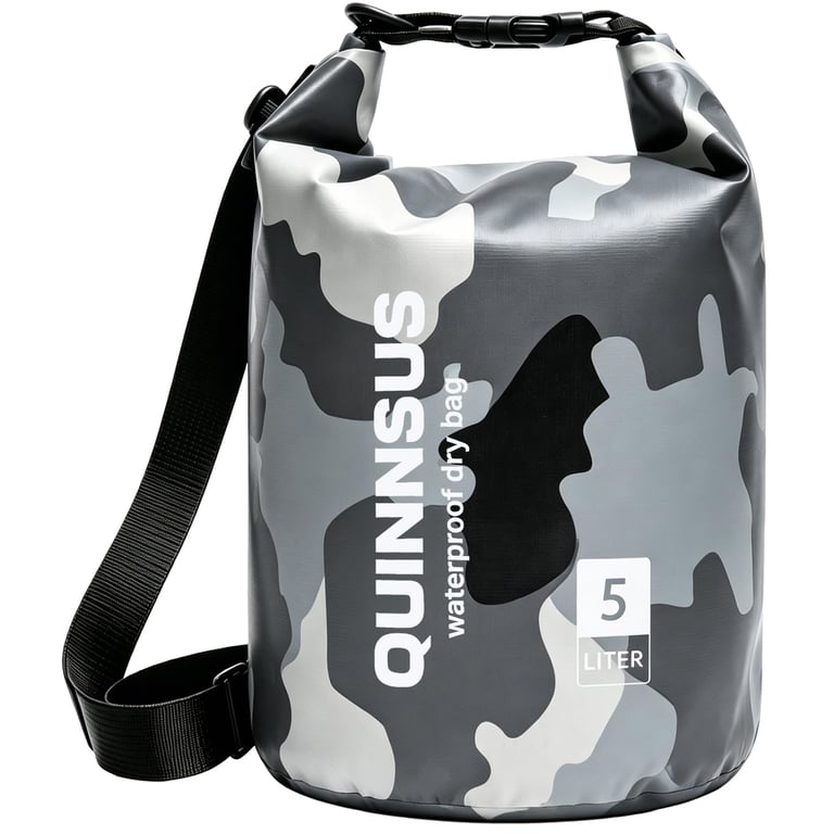 Quinnsus Waterproof Dry Bag Backpack 5L
