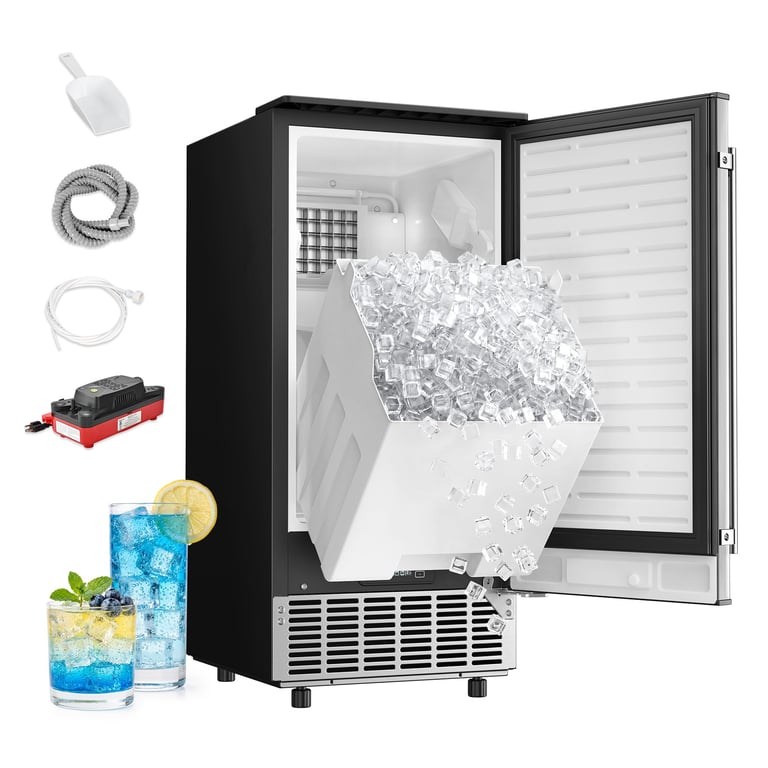 EUHOMY Under‑Counter Ice Maker
