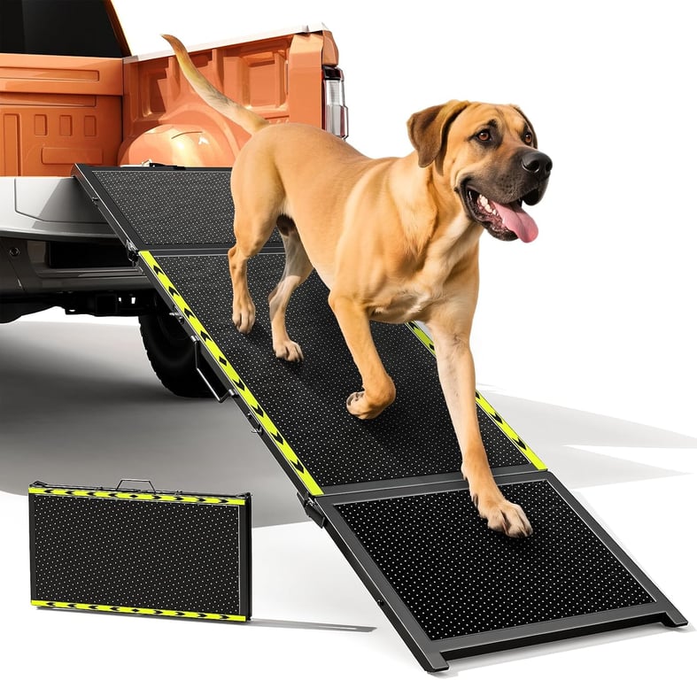 Pawaboo Extra-Wide Dog Car Ramp