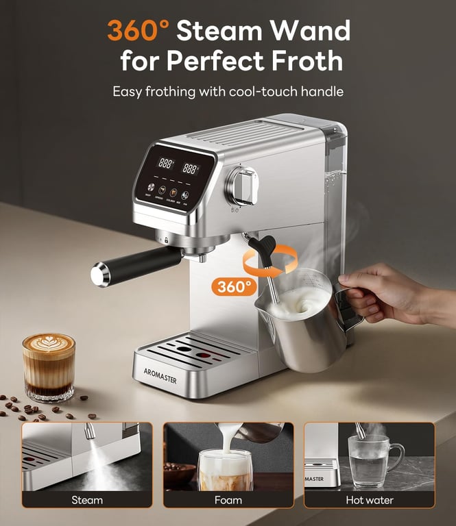 Aromaster 20 Bar Espresso Machine