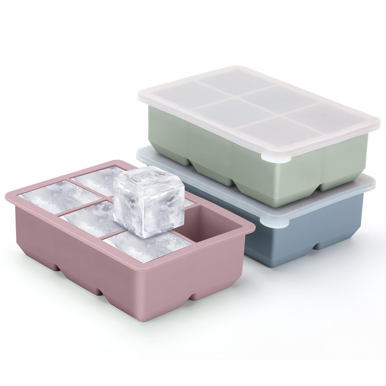 Excnorm Silicone Ice Cube Trays