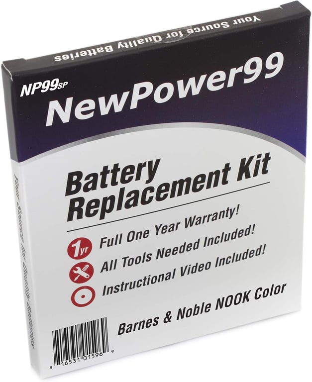 Nook Color Battery Kit